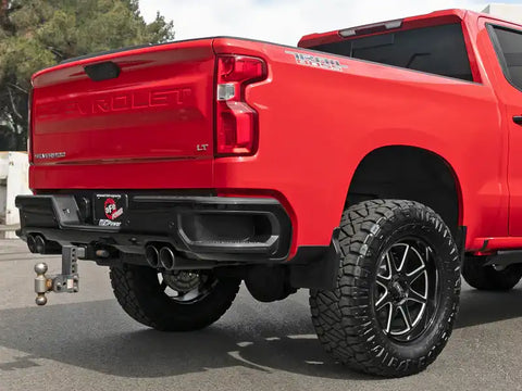 aFe 49-34105-B Vulcan Series 3in 304 SS Exhaust Cat-Back w/ Black Tips 2019 GM Silverado/Sierra 1500 V8-5.3L