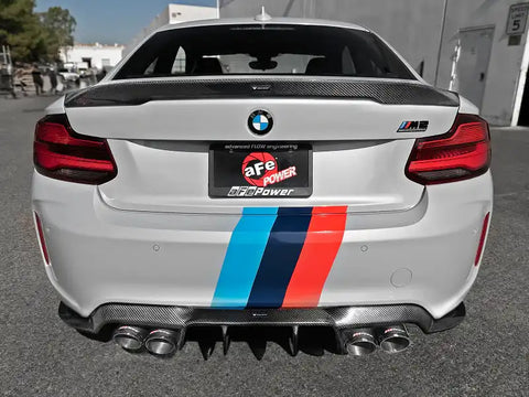 aFe 49-36350-C MACHForce XP Exhausts Cat-Back SS 19-21 BMW M2 Competition L6-3.0L w/Carbon Fiber Tips