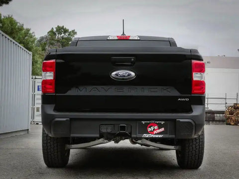 aFe 49-33144-B Rebel Series 2.5in 409 SS Cat-Back Exhaust w/ Black Tip 2022 Ford Maverick