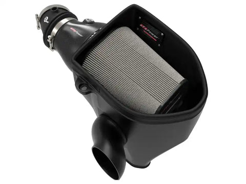 aFe 57-10001D Magnum Force Stage-2 Track Series Carbon Fiber AIS w/Pro Dry S Media-18 Dodge Challenger V8-6.2L