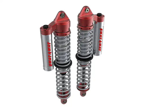 aFe 851-5600-04-CA 17-19 Polaris RZR 925/1000cc Sway-A-Way 2.5 Front Coilover Kit w/ PB Reservoirs and Comp Adj