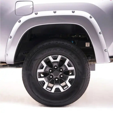 EGR 2017 Ford Super Duty Bolt-On Look Color Match Fender Flares - Set Ingot Silver