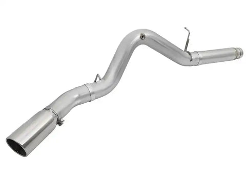 aFe 49-04081-P Atlas Exhaust 5in DPF-Back Aluminized Steel w/ Polished Tips 16-17 GM Diesel Truck V8-6.6L (td)