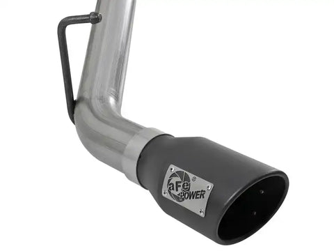 aFe 49-44058-B Mach Force-XP Exhaust 3in CB SS 15-17 GM Colorado/Canyon 2.5L/3.6L Side Exit w/ Black Tip