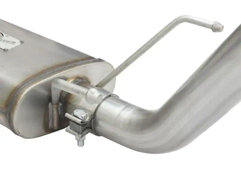 aFe 49-46024-P MACH Force XP 2.5in Cat-Back Stainless Steel Exhaust w/Polished Tip Toyota Tacoma 13-14 2.7L