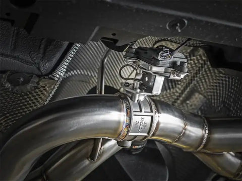 aFe 49-36338-P MACH Force-Xp 2-1/2in SS Axle Back Exhaust w/Polished Tips 15+ BMW M3/M4 (F80/F82) L6 3.0L (tt)