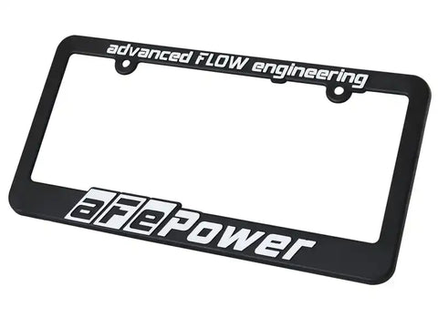 aFe 40-10097 Power Marketing Promotional PRM Frame License Plate: