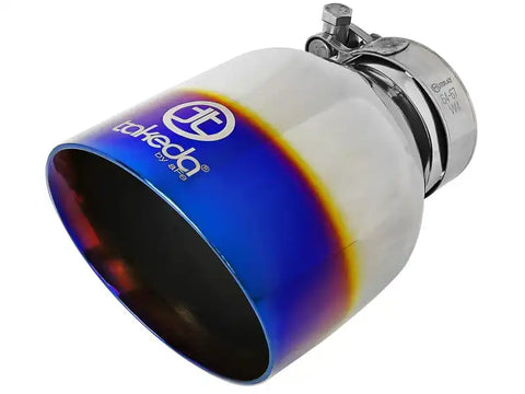 aFe 49-37014-L Takeda 2-1/2in 304 SS Axle-Back Exhaust w/ Blue Flame Tips 14-18 Mazda 3 L4 2.0L/2.5L