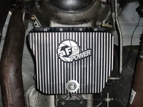 aFe 46-70052 Power Cover Trans Pan Machined COV Dodge Diesel Trucks 94-07 L6-5.9L (td)