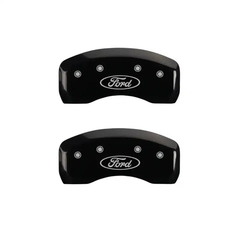 MGP 4 Caliper Covers Engraved Front & Rear MGP Red finish silver ch