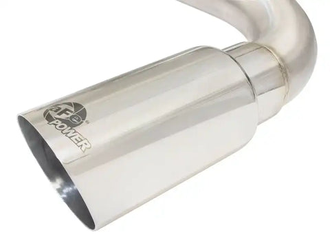 aFe 49-36326-P MACHForce XP SS-304 Polish Tip 2.5in Dia Cat Back Exhaust 12-14 BMW 335i (F30) 3.0L (t)