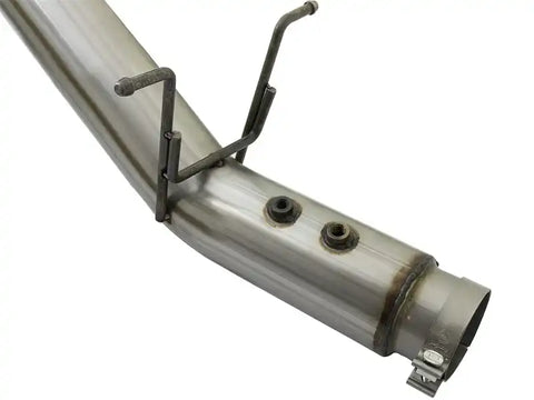 aFe 49-44085-P LARGE BORE HD 5in 409-SS DPF-Back Exhaust w/Polished Tip 2017 GM Duramax V8-6.6L (td) L5P