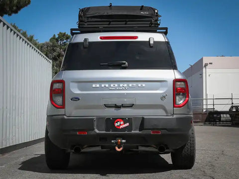 aFe 49-33142-B Ford Bronco Sport 21-22 L3-1.5L (t)/L4-2.0L (t) Vulcan Cat-Back Exhaust System- Black Tips