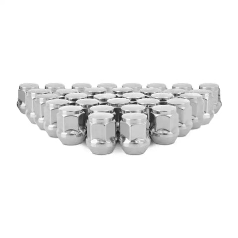 Mishimoto Steel Acorn Lug Nuts M14 x 1.5 - 32pc Set - Chrome