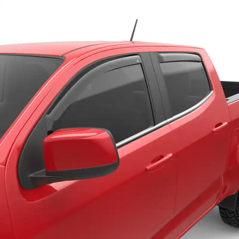 EGR 15+ Chevy Colorado/GMC Canyon Crew Cab In-Channel Window Visors - Set of 4