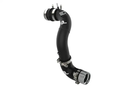 aFe 46-20579-B Power 21-22 Ford Bronco L4-2.3L (t) BladeRunner 3in Aluminum Cold Charge Pipe Black