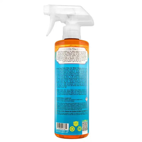 Chemical Guys Sticky Citrus Wheel & Rim Cleaner Gel - 16oz - Case of 6