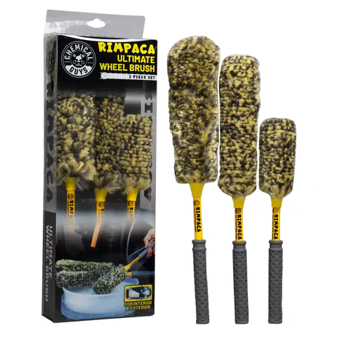 Chemical Guys Rimpaca Ultimate Wheel Brush Set - 3 Pcs - Case of 12