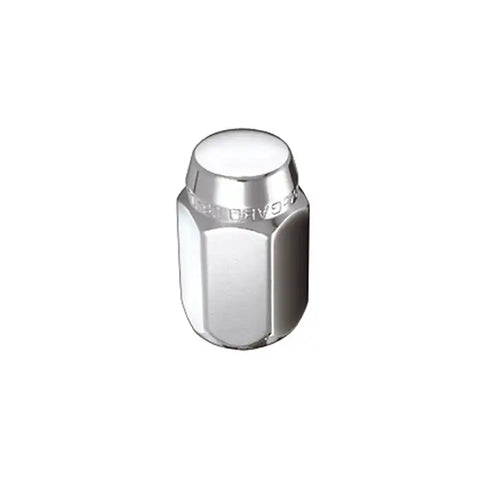 McGard Hex Lug Nut (Cone Seat) 7/16-20 / 13/16 1.5in. Length (4-Pack) - Chrome