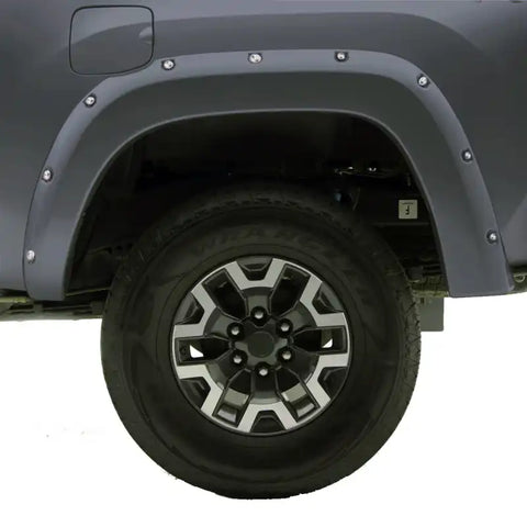 EGR 16+ Toyota Tacoma w/Mudflap Bolt-On Look Color Match Fender Flares - Set MagneticGray
