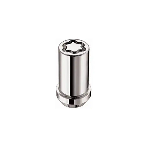 McGard Wheel Lock Nut Set - 5pk. (Tuner / Cone Seat) 1/2-20 13/16 Hex 1.60in. L. Chrome