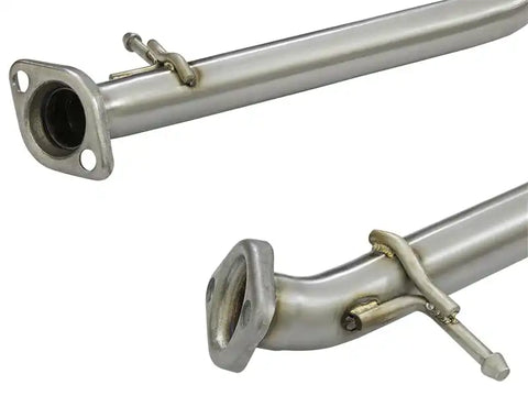 aFe 49-36037-L Takeda 16-17 Lexus RC 200T 2.0L (t) 2in. SS Axle-Back Exhaust System w/Polished Blue Tips