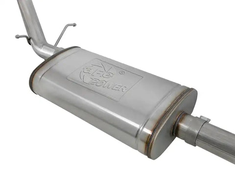 aFe 49-34106-P Vulcan Series 3in 304SS Exhaust Cat-Back w/Pol Tip 2019 GM Silverado/Sierra 1500 V6-4.3L/V8-5.3L