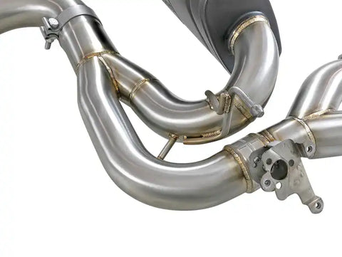 aFe 49-36350-P MACHForce XP Exhausts Cat-Back SS 19-21 BMW M2 Competition L6-3.0L w/Polished Tips