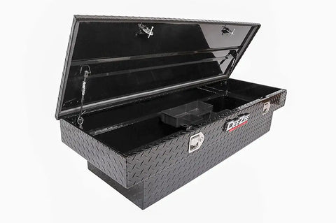 Dee Zee DZ8163B Tool Box - Red Crossover Single Lid Black BT