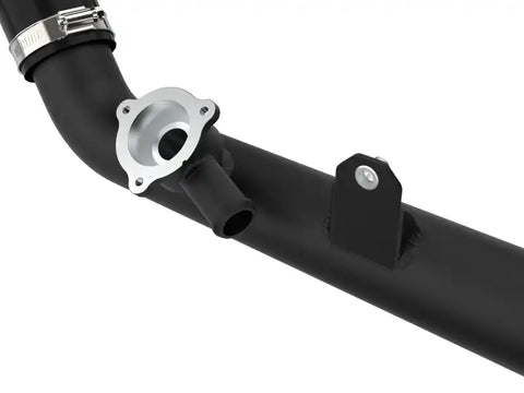 aFe 46-20658-B Bladerunner 2-1/4 IN Aluminum Hot Charge Pipe Black 20-23 Ford Explorer/Explorer ST -