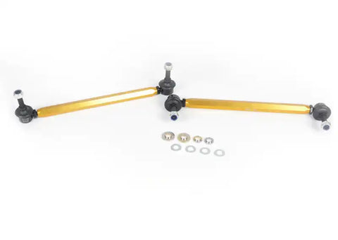 Whiteline 05+ BMW 1 Series/3/05-10/11 3 Series Front Swaybar - Link Assembly  H/Duty Adj Steel Bal