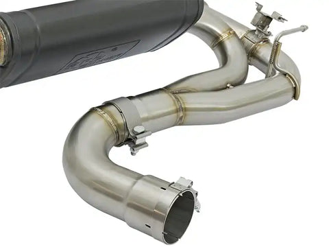 aFe 49-36335-B MACHForce XP 16-17 BMW 340i/iX 440i/iX L6-3.0L (t) SS Axle-Back Exhaust w/Black Tip