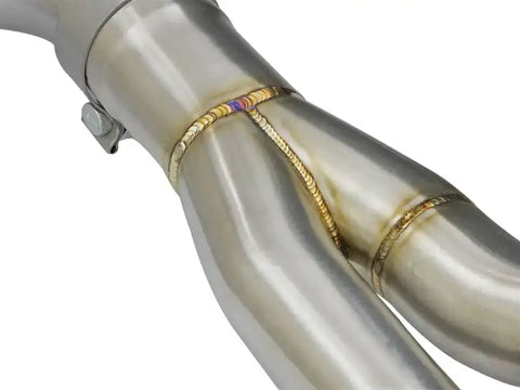 aFe 49-36333-B MACHForce XP 3in - 2 1/2in Axle Back 304SS Exhaust w/ Black Tips 16-17 BMW M2 (f87)