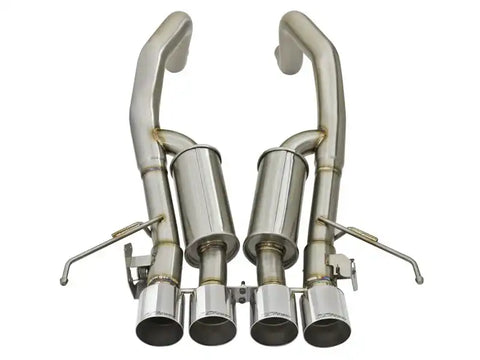 aFe 49-34082-P MACHForce XP 3in-2 1/2in Axle Back 304SS Exhaust w/ Polished Tips 15-17 Chevy Corvette Z06