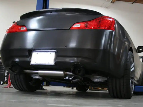 aFe 49-36103-B Takeda 2-1/2 in 304 SS Cat-Back Exhaust System Infiniti G37 08-13/Q60 14-15 V6-3.7 w/ Black Tips