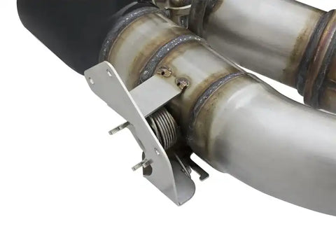 aFe 49-34069-B MACHForce XP 3in 304 SS Cat-Back Dual Exhaust w/ Black Tips 16-17 Chevy Camaro V8-6.2L