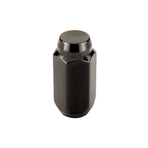 McGard Hex Lug Nut (Cone Seat) M14X1.5 / 22mm 1.945in. Length (4-Pack) - Black