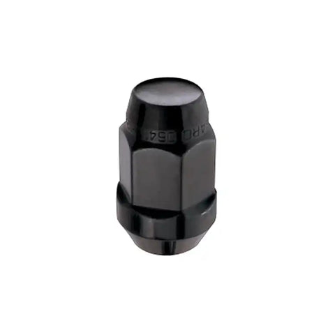 McGard Hex Lug Nut (Cone Seat Bulge Style) M12X1.5 / 3/4 1.45in. Length (Box of 144) - Black