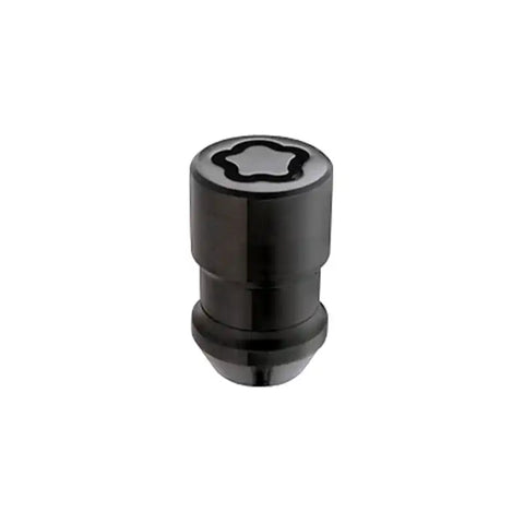 McGard Wheel Lock Nut Set - 5pk. (Cone Seat) M12X1.5 / 3/4 Hex 1.46in. Length Black