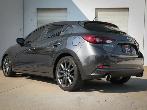 aFe 49-37014-P Takeda 2-1/2in 304 SS Axle-Back Exhaust w/ Polished Tips 14-18 Mazda 3 L4 2.0L/2.5L