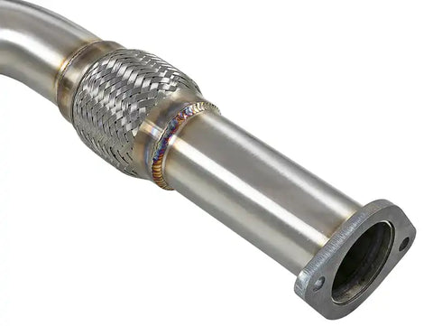 aFe 49-36134NM-P POWER Takeda 2.5in 304 SS CB Exhaust w/ Polished Tips 17-19 Infiniti Q60 V6-3.0L (tt)