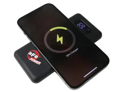 aFe 40-10248 Wireless 10,000 MAH Power Bank w/Digital Display