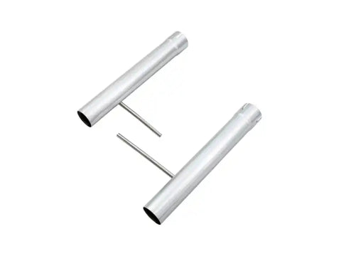 AWE Tuning 18-19 Volkswagen Jetta GLI Mk7 Track Exhaust - Chrome Silver Tips (Fits High-Flow DP)