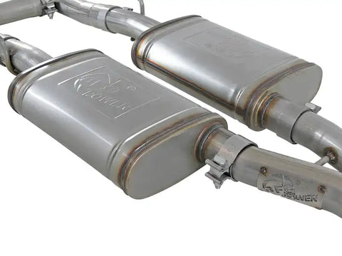 aFe 49-32067 MACH Force-Xp 2-1/2in 304 SS Cat-Back Exhaust 15-19 Dodge Challenger V6-3.6L - Raw Tip
