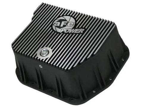 aFe 46-70052 Power Cover Trans Pan Machined COV Dodge Diesel Trucks 94-07 L6-5.9L (td)