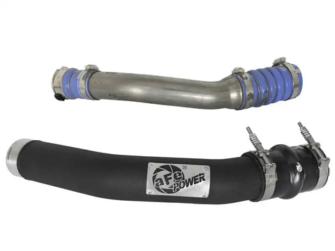 aFe 46-20314-B Bladerunner 3in Hot and Cold Side Black Intercooler Tubes 2017 Ford Diesel Trucks V8 6.7L (td)