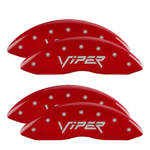 MGP 4 Caliper Covers Engraved Front & Rear MGP Yellow finish black ch