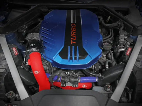 aFe 46-20509-R Kia Stinger 18-22 V6-3.3L (tt) BladeRunner Cold Charge Pipe- Red