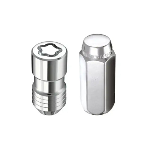 McGard 6 Lug Hex Install Kit w/Locks (Cone Seat Nut) M14X1.5 / 22mm 1.945in. Length - Chrome