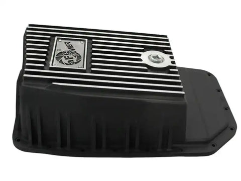aFe 46-70172 Power Transmission Pan Black Machined 09-14 Ford 6R80 F-150 Trucks